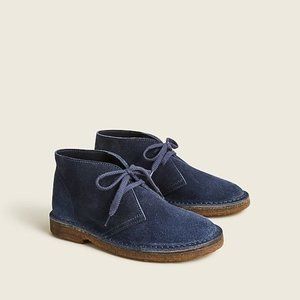 J.Crew Boys Kids Suede MacAlister Boots Shoes - Size 9 - Navy